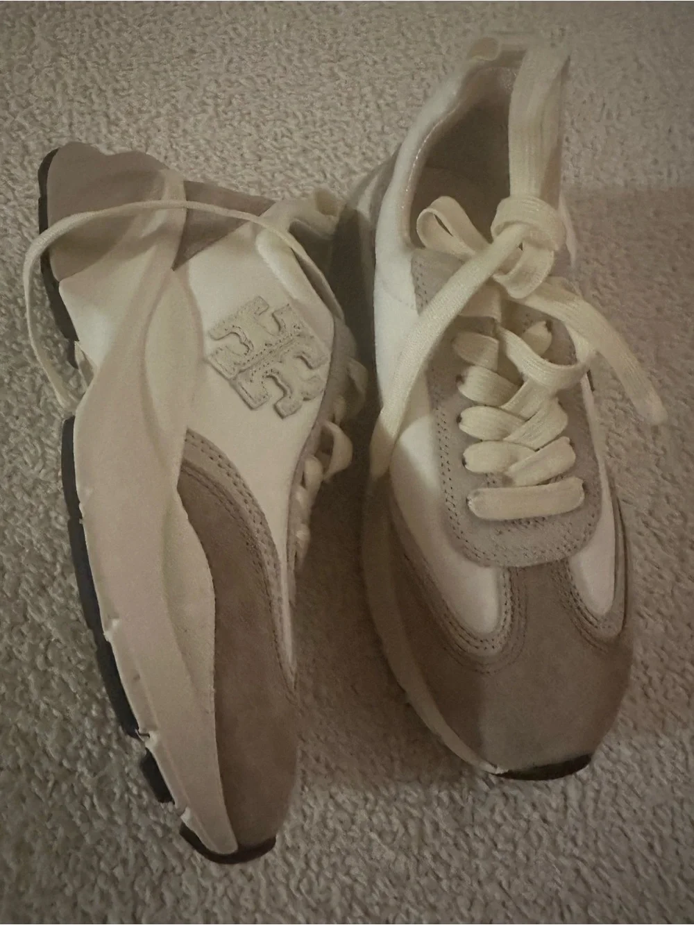 Tory Burch Cream and Beige Women's Sneakers